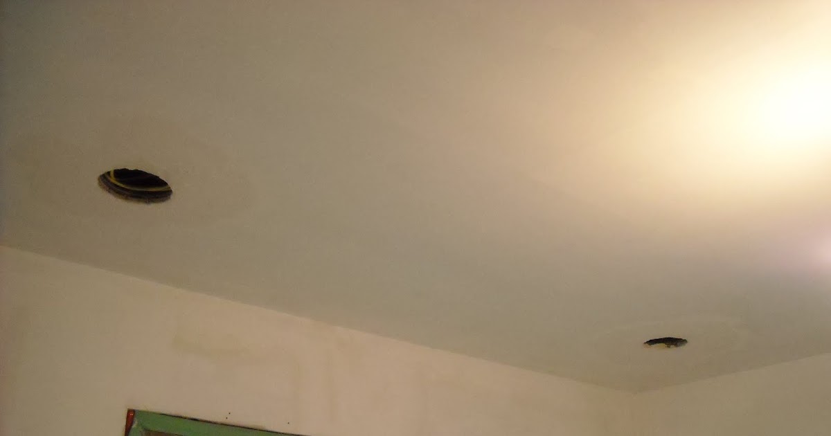 Kensington Bungalow Dining room speakers cutting holes