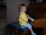 Our little piano player