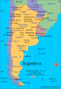 Labels: Argentina, map