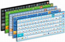 Membuka Tampilan Keyboard di Desktop Screen