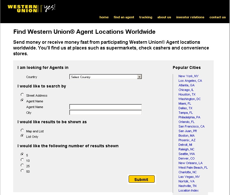 About Western Union
