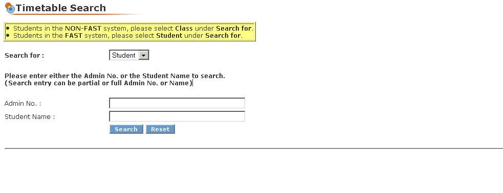 How to search TP Timetable at Temasek Polytechnic portal (tp.edu ...