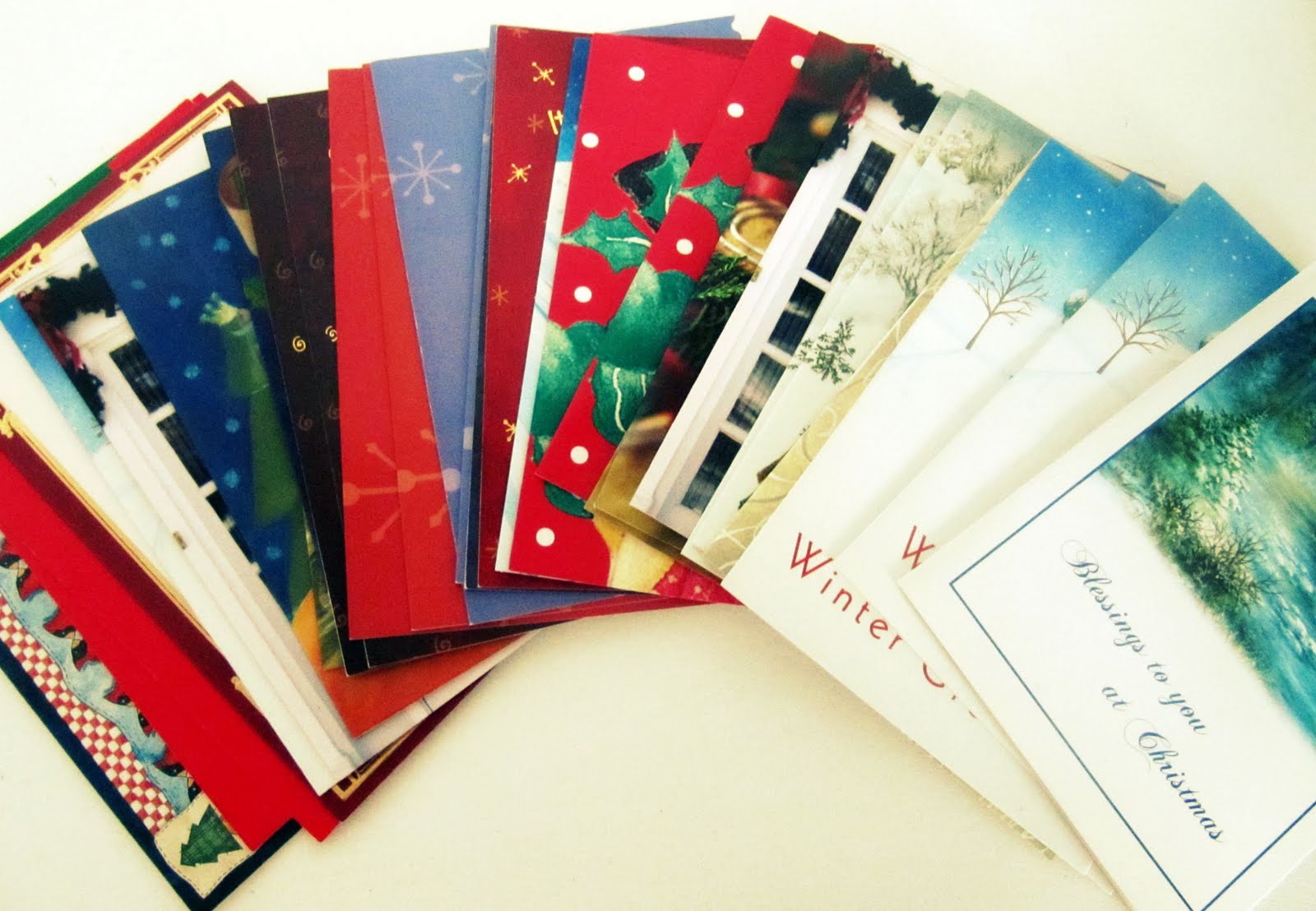 Christmas Card Boxes The Wicker House