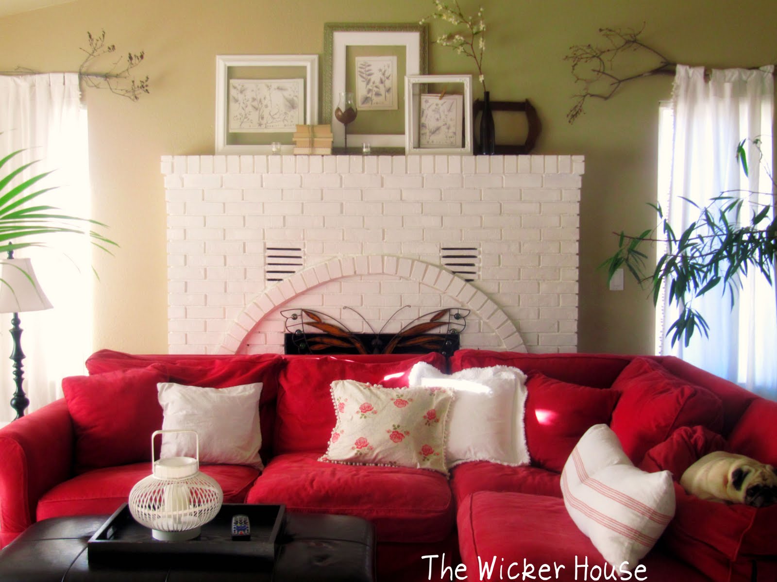 Late Winter / Early Spring Decorating The Wicker House