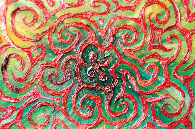 Effet de matière (contraste vert, rouge)