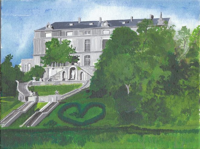 Chateau au parc oriental