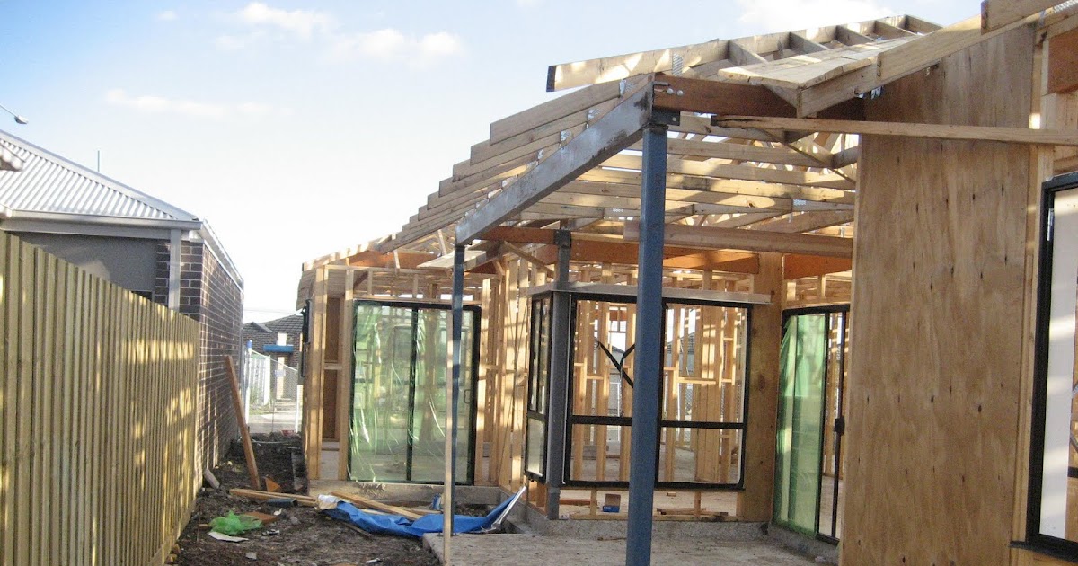 Building our Galleria Day 59 Alfresco roof trusses, steel beam, and