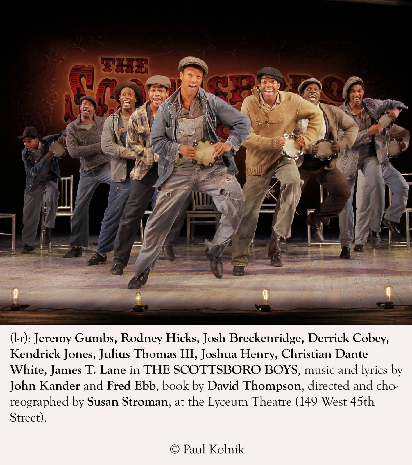 Reflections in the Light Theater Review The Scottsboro Boys