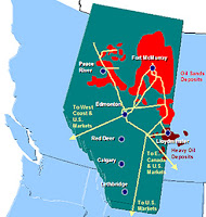 Alberta oil sand: the destruction of boreal forests the size of Florida