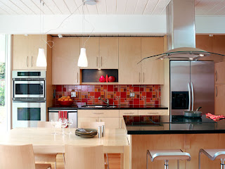 Kitchen Interior Design Wallpaper