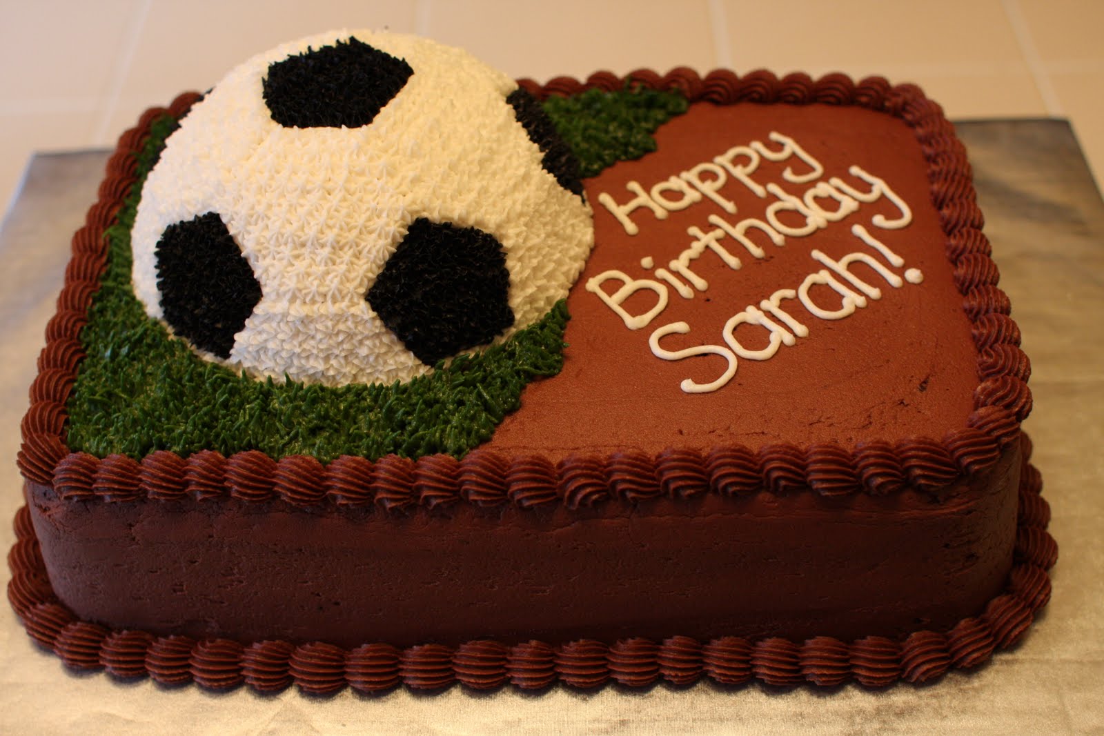 The Buttercream Bakery: Soccer Cake