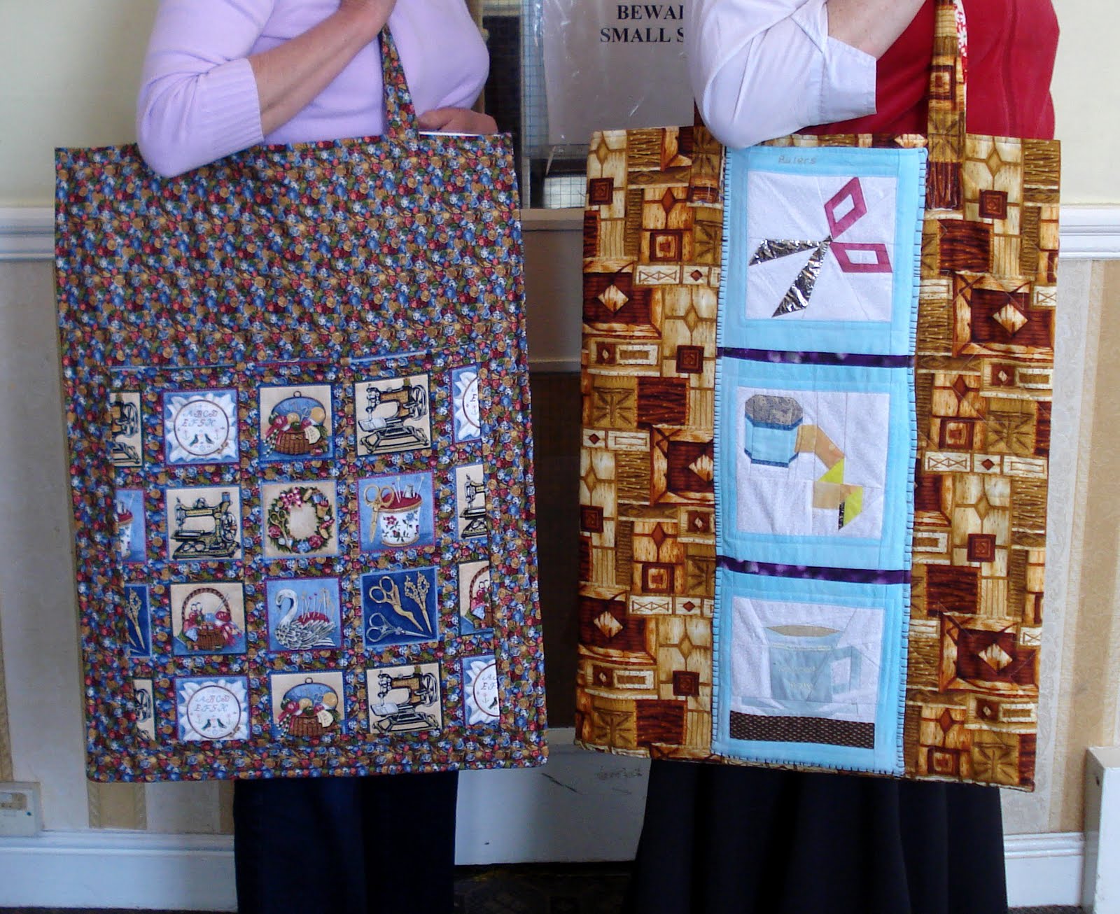 Angie Quilts Mat & Ruler Bags Galore...