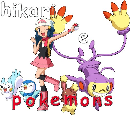 Hikari e Pokémons