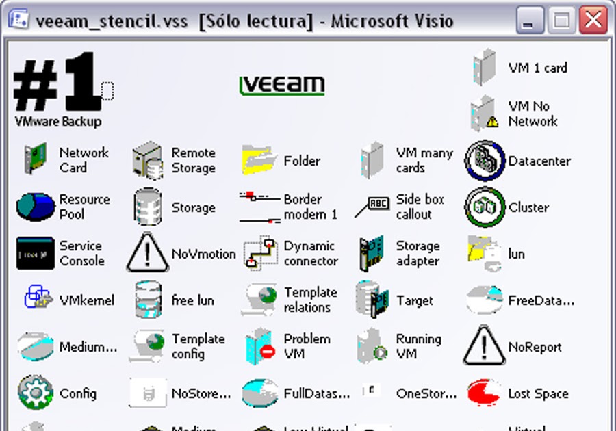 Veeam stencils for microsoft visio