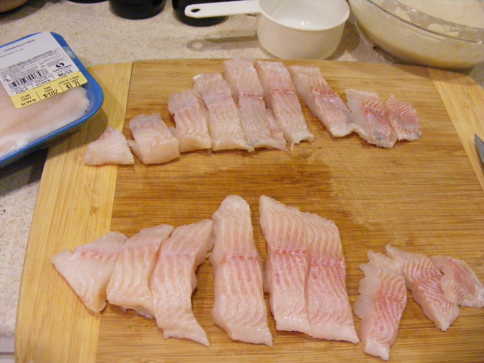 With a slotted spoon or mesh strainer, transfer fish to prepared sheet ...