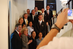 TAKING PICTURES OF DEPARTING MISSIONARIES WITH THE BALDWIN'S