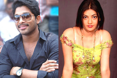 Telugu Sirulu News & Gossips: Allu Arjun and Kajal Agarwal shooting in