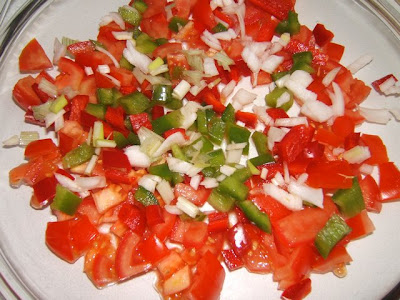 Salpicón de atún (salpicon de thon)