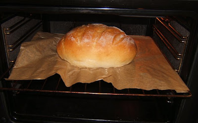 Hogaza de pan con poolish / Miche de pain au poolish