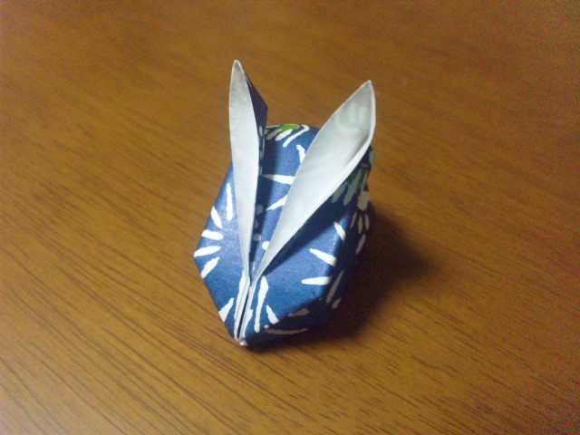 折り紙な毎日 Daily Origami 8月6日 ふうせんうさぎ Balloon Rabbit