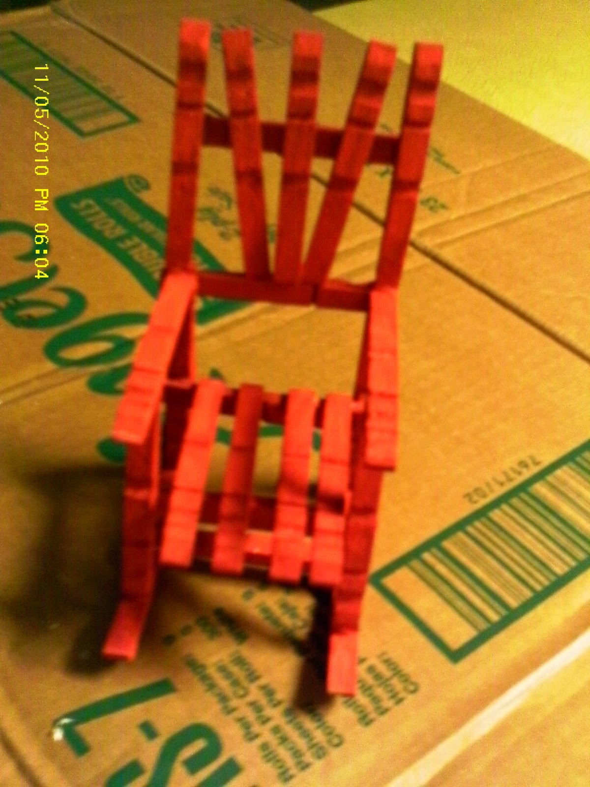 Wiccan Make Some Too Clothes Pin Chair