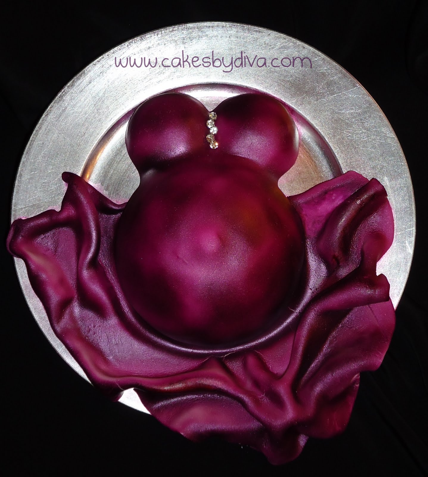 purple halloween wedding cakes Cakes By Diva