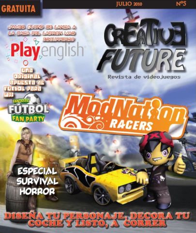 Revista de videojuegos gratuita: Creative Future Creative+Future+n%C2%BA5-++Julio+2010