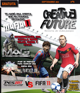 Revista de videojuegos gratuita: Creative Future Creative+Future+n%C2%BA6+portada