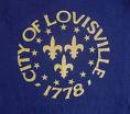 The seal of the former City of Louisville