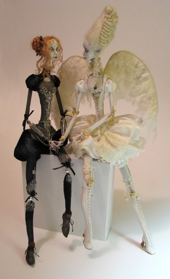ribbon jointed doll