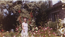 Cree Probst in her Flowers in Midway, UT