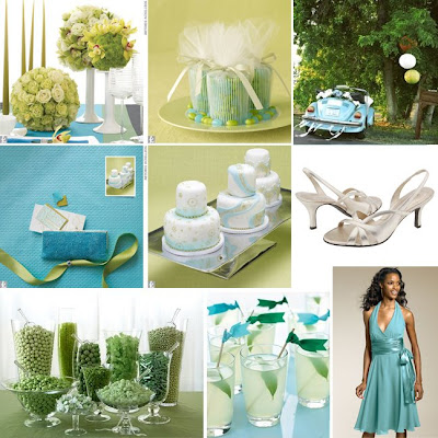 The Knot has declared that chartreuse and aqua is a'hot new color combo' The Knot has declared that chartreuse and aqua is a'hot new color combo'