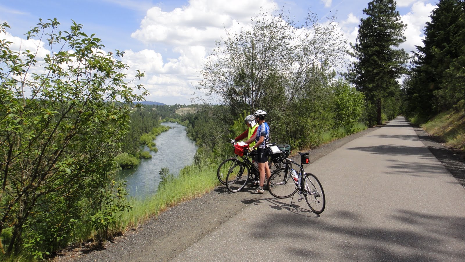 Bike Across America Wilber, Wa To Spokane, Wa