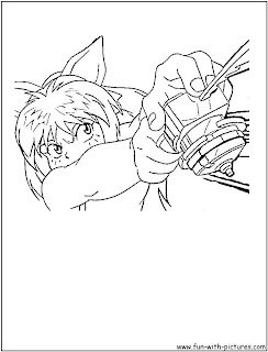 POKEMON COLORING PAGES: BEYBLADE COLORING PAGE