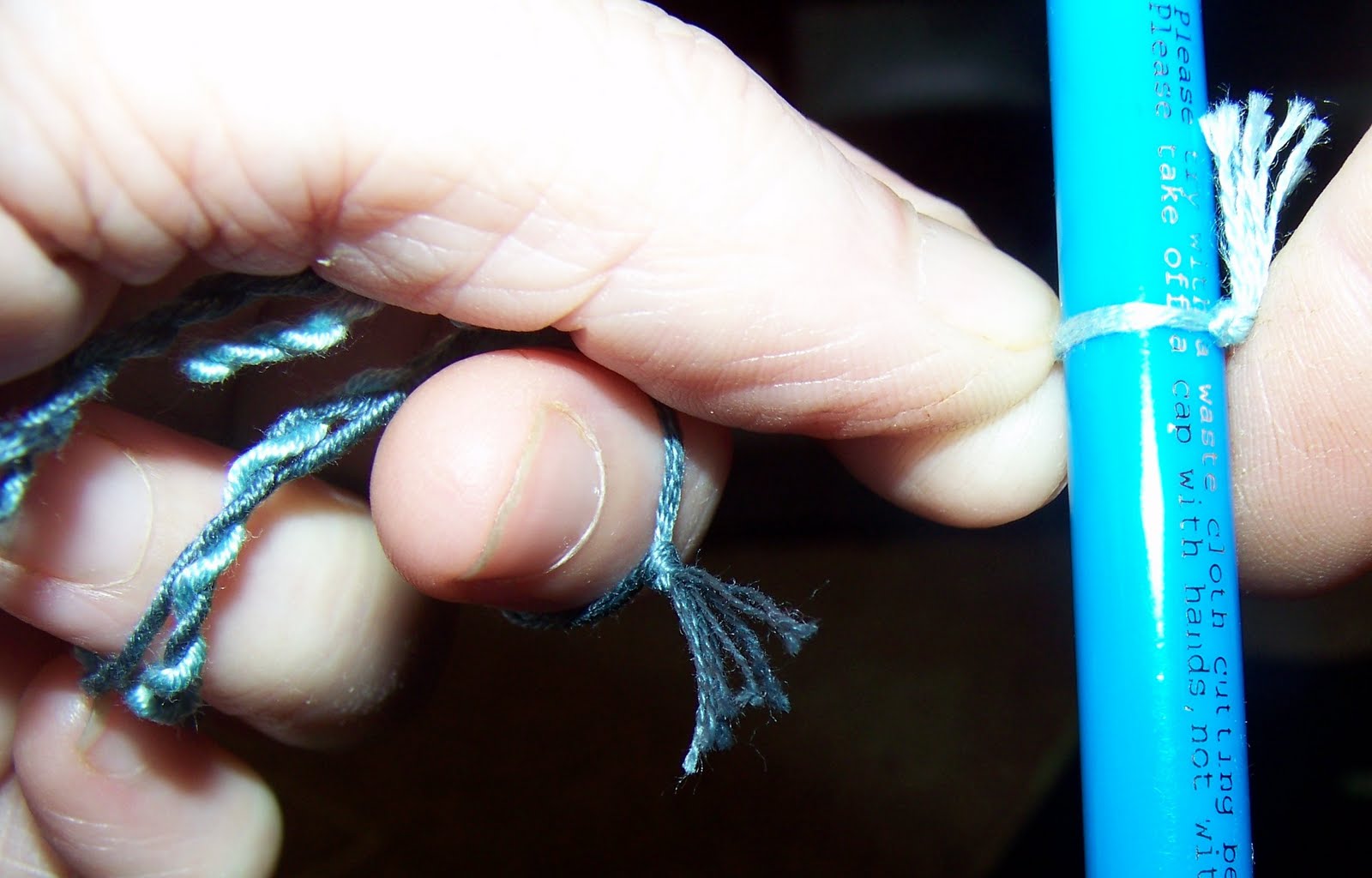 Stitch, Stitch, Stitch Twisted Cord tutorial