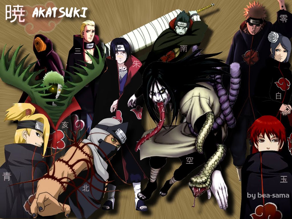 Naruto Shippuuden: Akatsuki e outras organizações