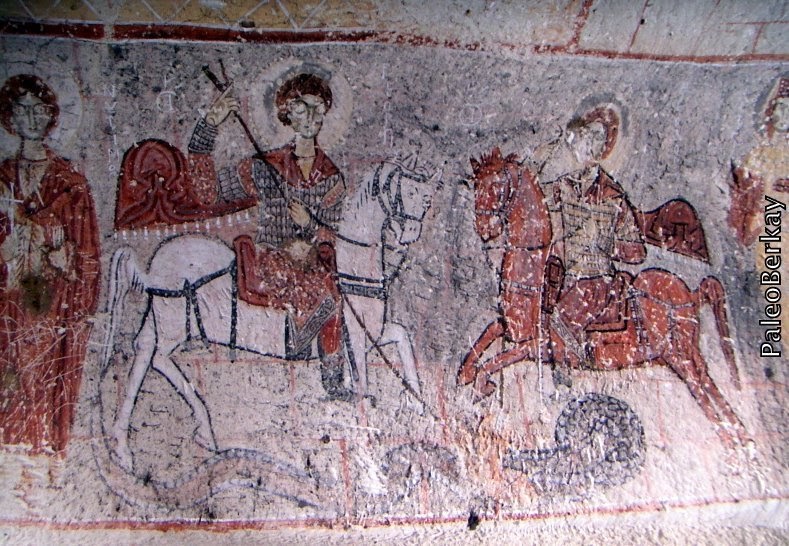 PaleoBerkay Archaeology St. & St. Theodore killing the dragon