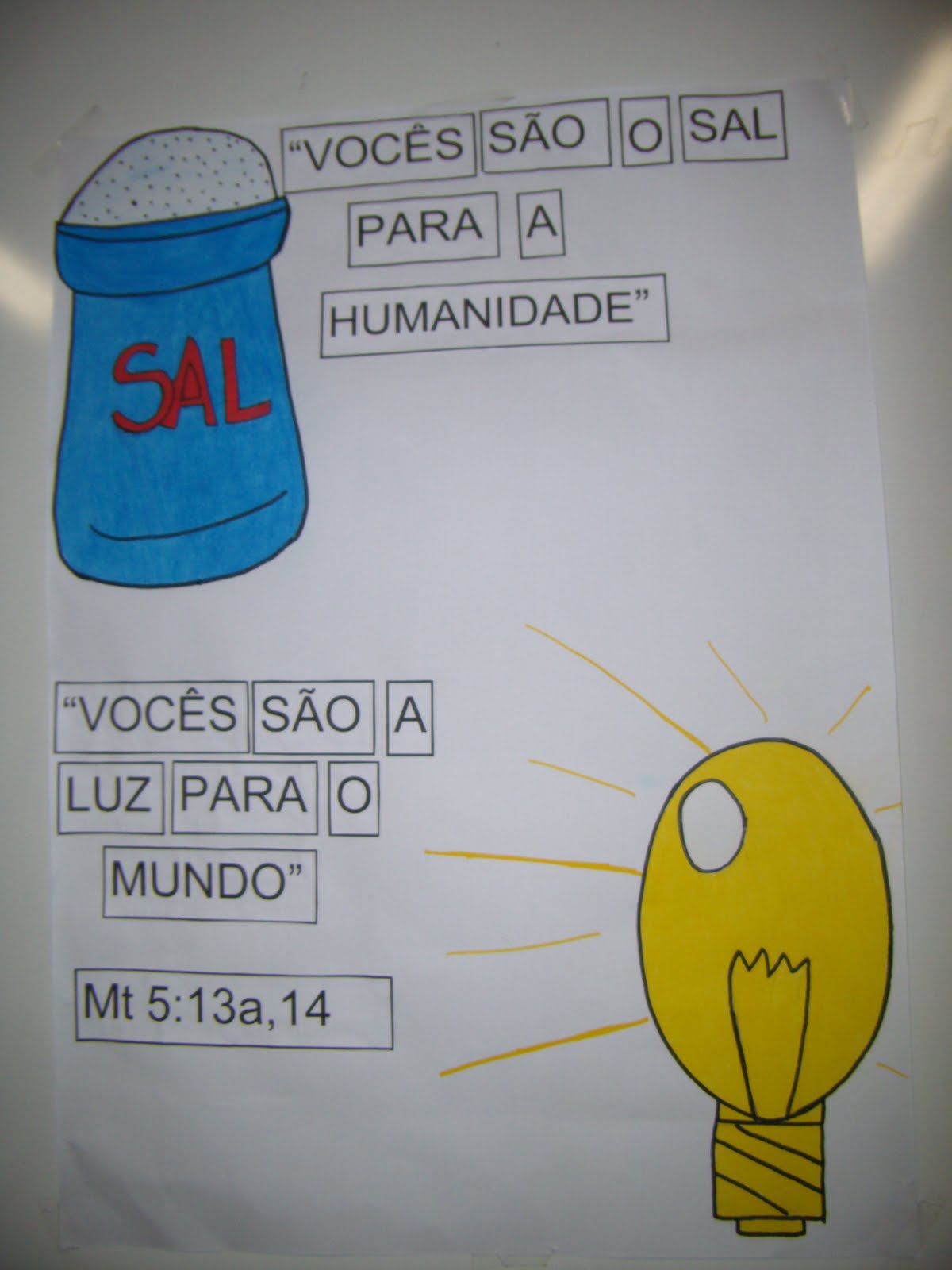 Juniores da Oitava Igreja: Sal da terra e luz do mundo... é o que somos