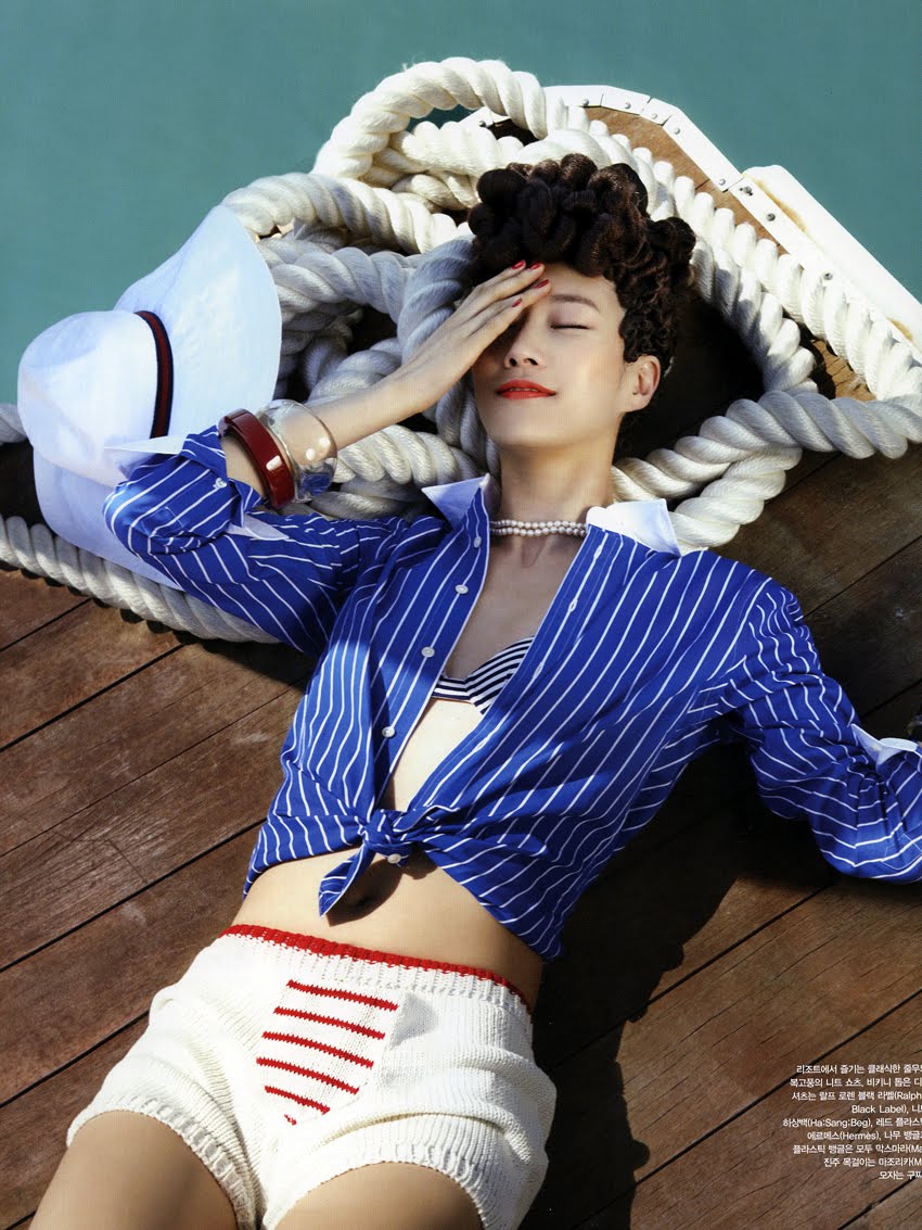 ASIAN MODELS BLOG: Hyun Yi Lee in Editorial for Vogue Korea, May 2010