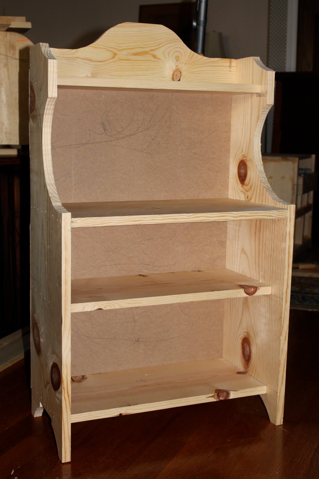 MADE Pieces For Reese Pretend Play Wooden Pie Hutch