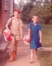 My Brother and I - Mugonero, Rwanda 1980