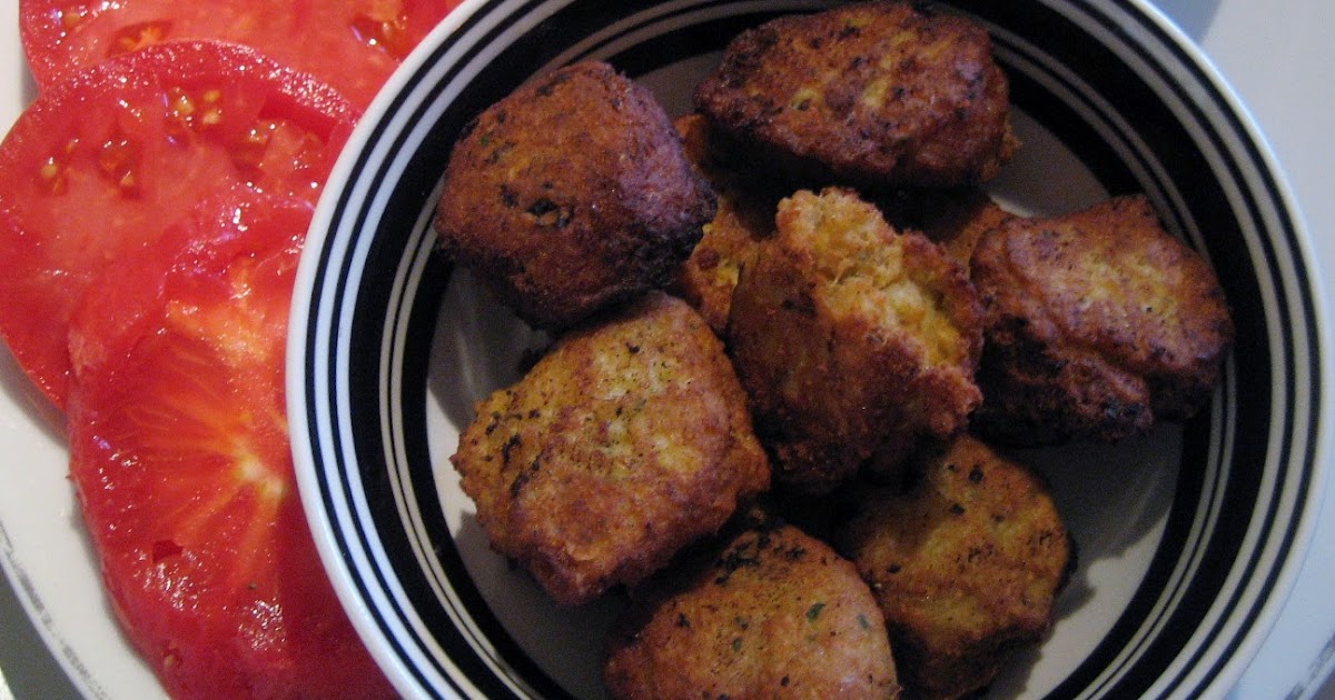Cuban in the Midwest Meatless Monday Garbanzo Fritters and Cilantro Dip