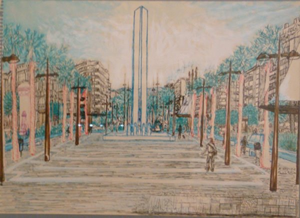 Final de la Rambla Federico García Lorca de Almería