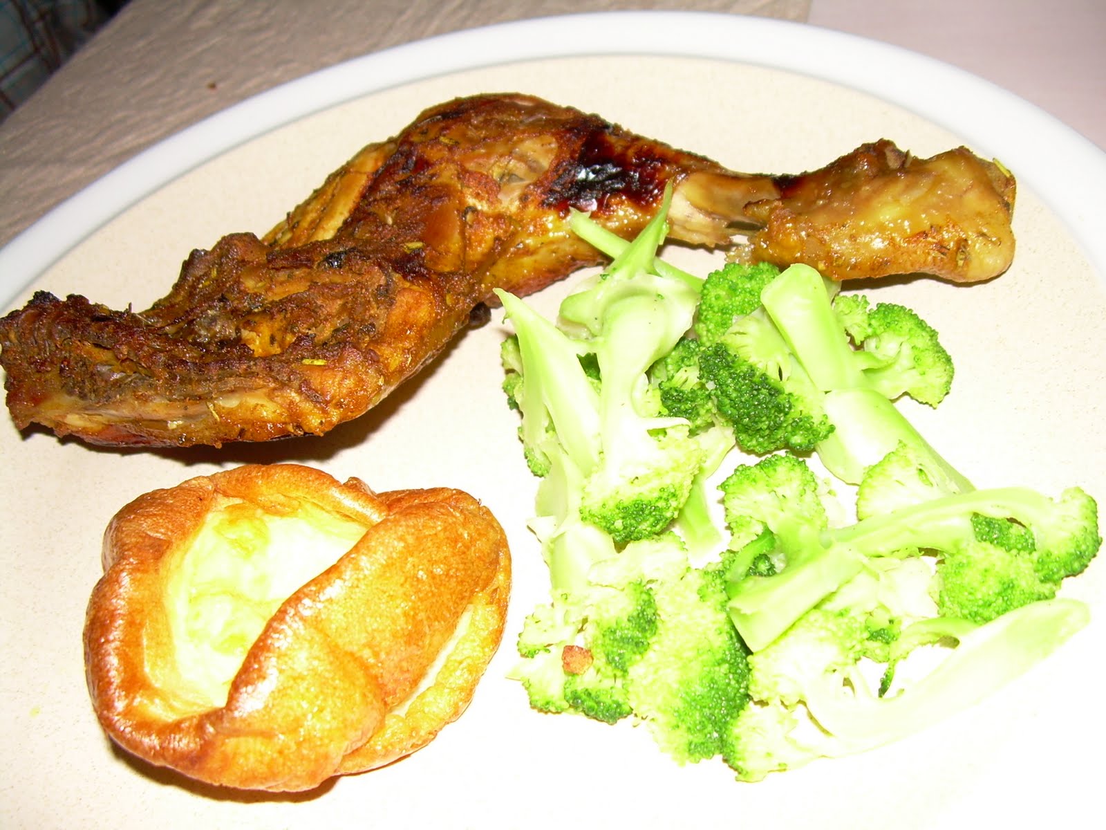 With Love ..SYAKIRA Roasted Chicken with Yorkshire Pudding