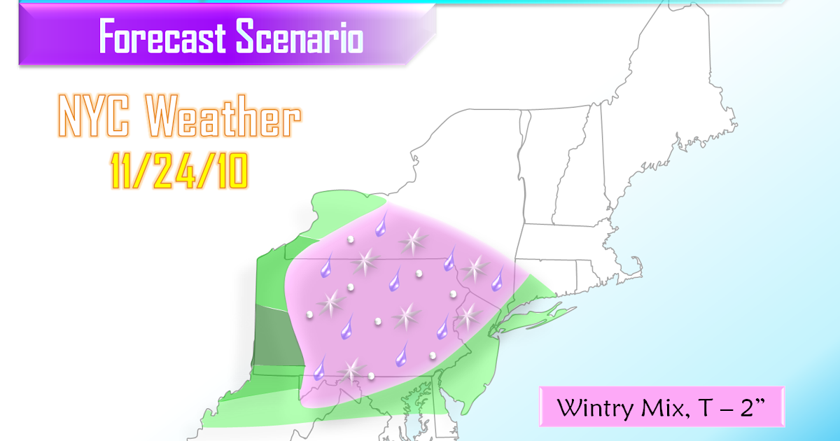 NYC Area Weather Nov 24 Final Forecast For Tomorrow