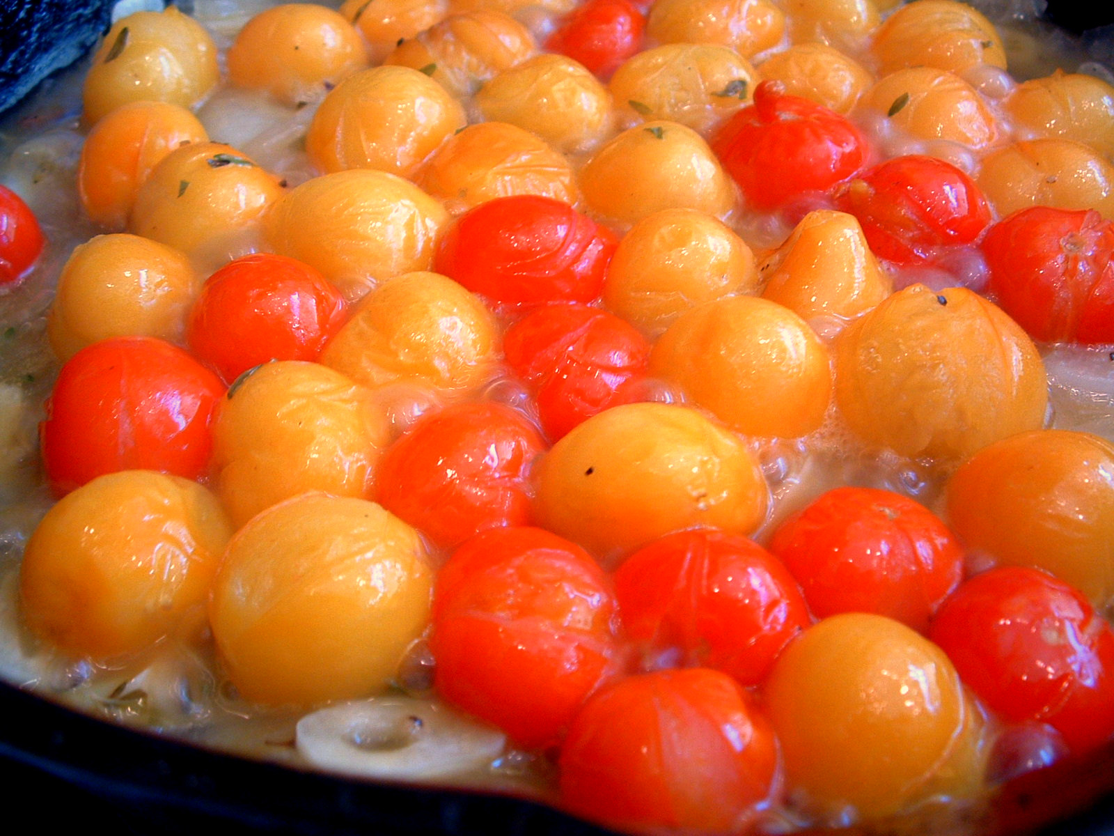 Homemade Quick Summer Garden Tomato Compote A Feast For The Eyes