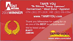 Vote for TAN'R YOU as the best tanning salon in the Milwaukee Area.