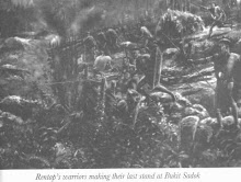 Sketch Of Bukit Sadok War Expedition