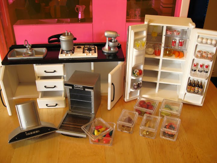 Dream Dollhouses Modern Kitchens for 3060