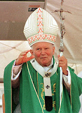 John paul II with Pallium